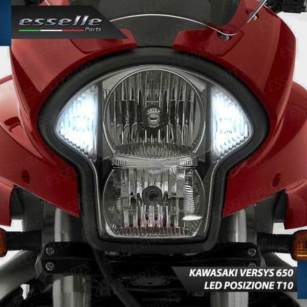 Luci posizione T10 5 LED Canbus per KAWASAKI Versys 650 2006-2009