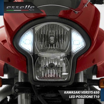 Luci posizione T10 5 LED Canbus per KAWASAKI Versys 650 2006-2009