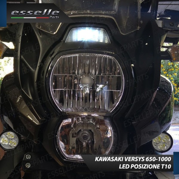 Luce posizione T10 5 LED Canbus per KAWASAKI Versys 1000 2011-2014 ABS