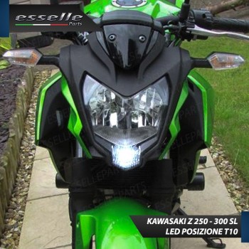 Luce posizione T10 5 LED Canbus per KAWASAKI Z 300 SL 2015-2016