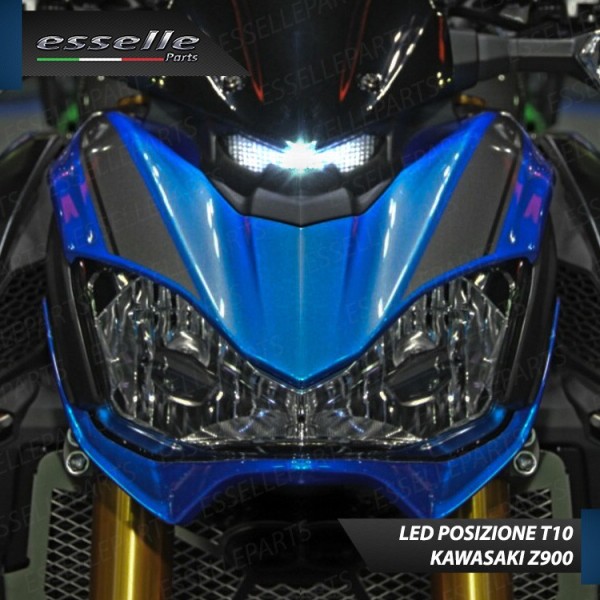 Luce posizione T10 5 LED Canbus per KAWASAKI Z 900 2017-2018