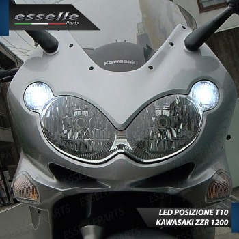 Luci posizione T10 5 LED Canbus per KAWASAKI ZZR 1200 2002-2005