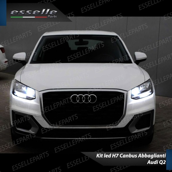 Conversione Fari Full Led H7 per Audi Q2 6000K Canbus