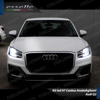 Conversione Fari Full Led H7 per Audi Q2 6000K Canbus