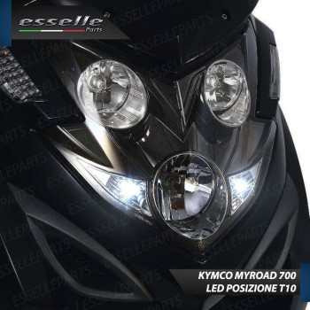 Luci posizione T10 5 LED Canbus per KYMCO Myroad 700i 2011-2016