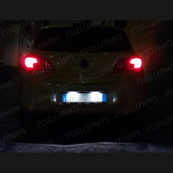 Led interni completo + Targa OPEL CORSA E
