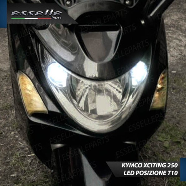 Luci posizione T10 5 LED Canbus per KYMCO Xciting 250 2005-2006