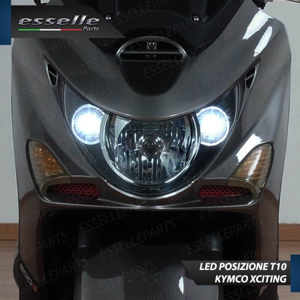 Luci posizione T10 5 LED Canbus per KYMCO Xciting 500i 2007-2014 R