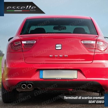 Terminale di scarico cromato MARMITTA FINALINO CROMATO INOX SEAT EXEO