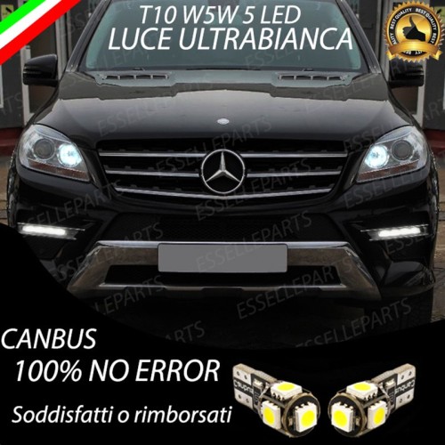 Luci Di Posizione 5 LED per Mercedes SLK R171 Canbus 6000K