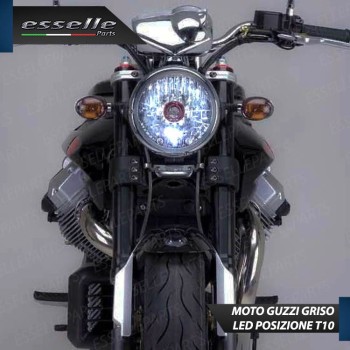 Luce posizione T10 5 LED Canbus per MOTO GUZZI Griso 1100 2005-2011