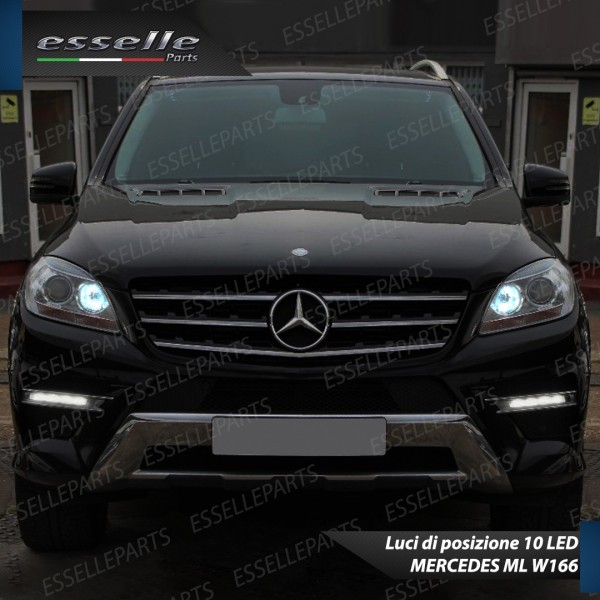 Luci Di Posizione 10 LED per Mercedes ML W166 Luce Bianca