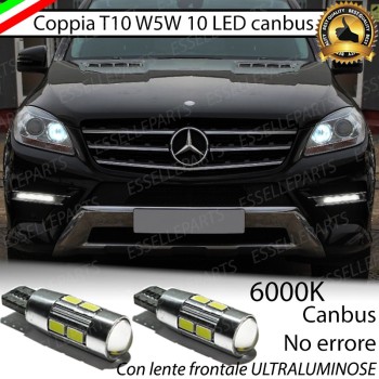 Luci Di Posizione 10 LED per Mercedes ML W166 Luce Bianca