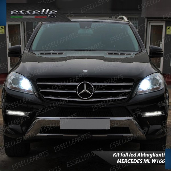 Kit Full LED H7 6400 LUMEN Abbaglianti MERCEDES ML W166