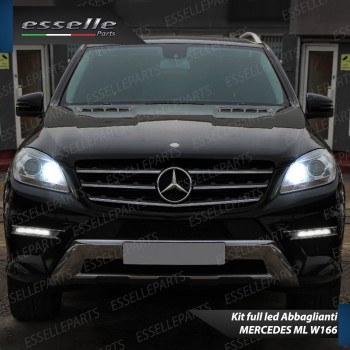 Conversione Fari Full LED 6000k canbus MERCEDES ML W166 No Error