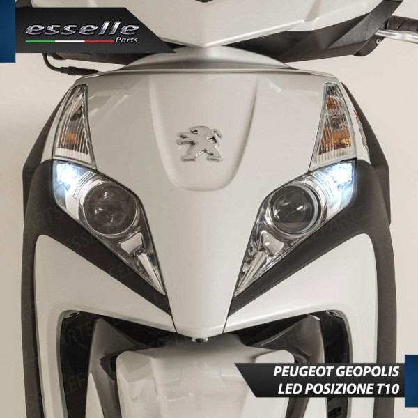Luci posizione T10 5 LED Canbus per PEUGEOT Geopolis 300 2014-2015 R