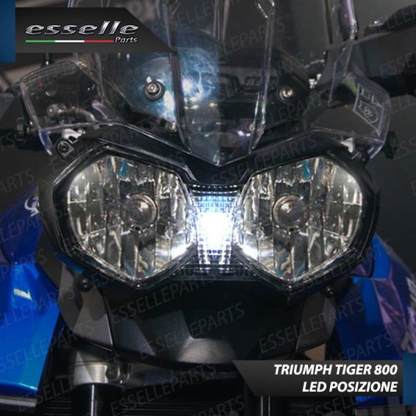Luce posizione T10 5 LED Canbus per Triumph Tiger 800 2017-2018 XCA