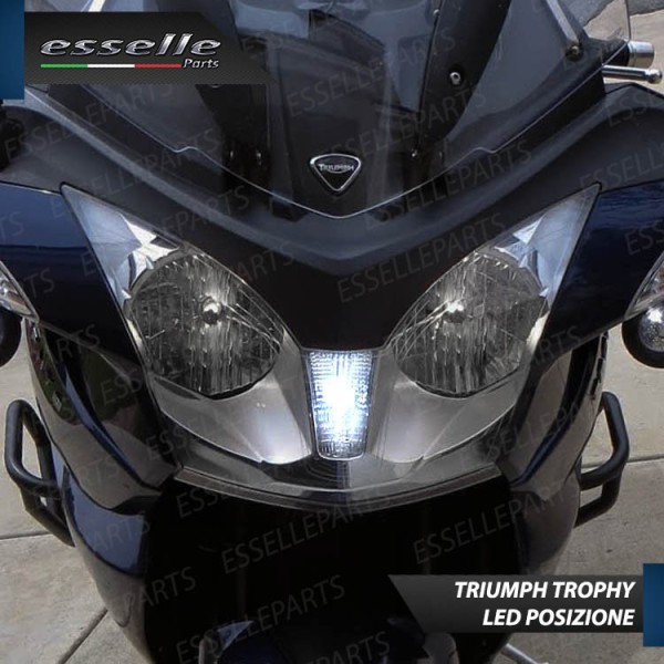 Luce posizione T10 5 LED Canbus per Triumph Trophy 1200 2013-2016 SE ABS