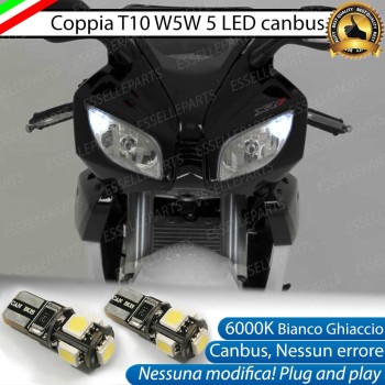 Luci posizione 5 LED Canbus Peugeot XR7 50 2008-2013