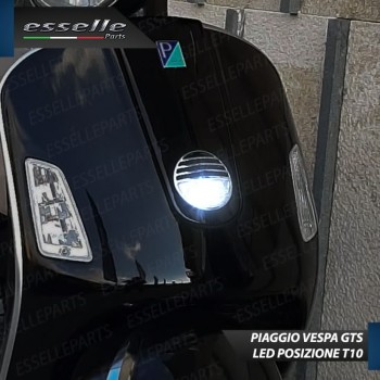 Luce posizione T10 5 LED Canbus per VESPA GTS 300 2010-2014