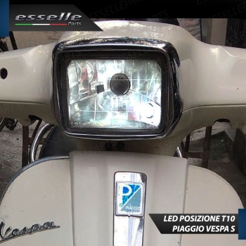 Luce posizione T10 5 LED Canbus per VESPA S College 125 2010-2011 i.e.