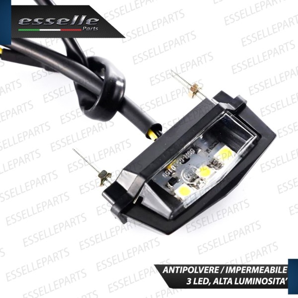 Placchetta Luce Targa LED Canbus 6000K Specifica per Husqvarna