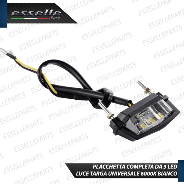 Placchetta Luce Targa LED Canbus 6000K Specifica per Moto Guzzi