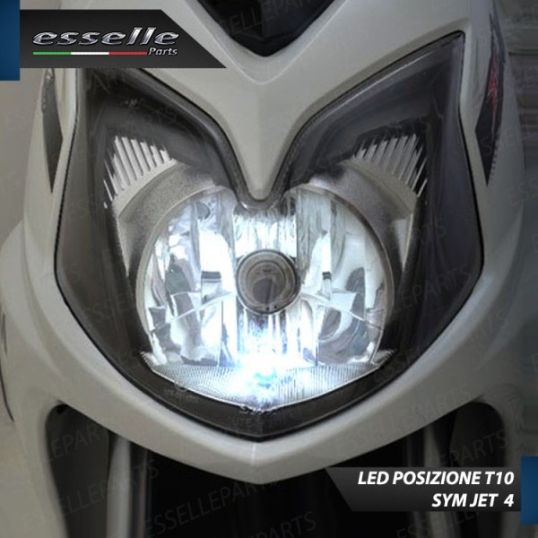 Luce posizione T10 5 LED Canbus per SYM Jet 4 125 2007-2013