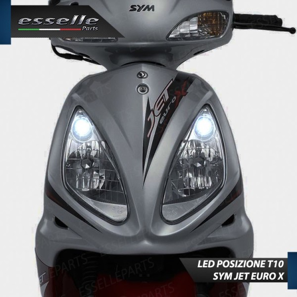 Luci posizione T10 5 LED Canbus per SYM Jet 50 2003-2011 Euro X