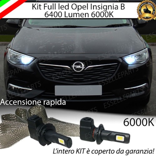 Kit Full LED H7 6400 LUMEN Abbaglianti OPEL INSIGNIA B
