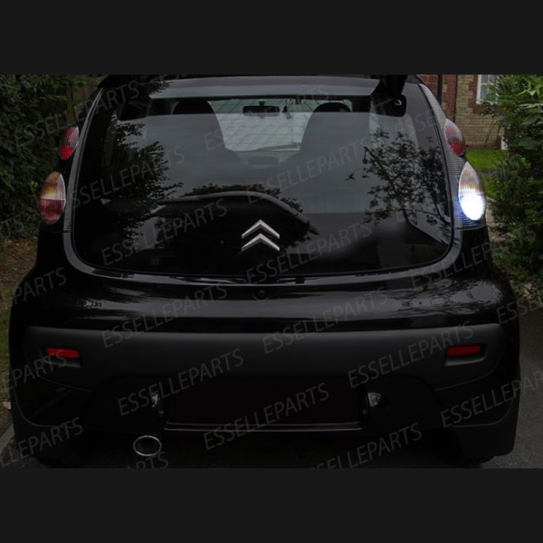 Luce Retromarcia 15 LED Citroen C1 I CON LENTE FRONTALE