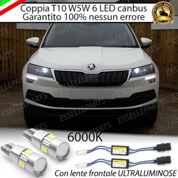 Luci Di Posizione 6 LED Per Skoda Kodiaq Luce Bianca