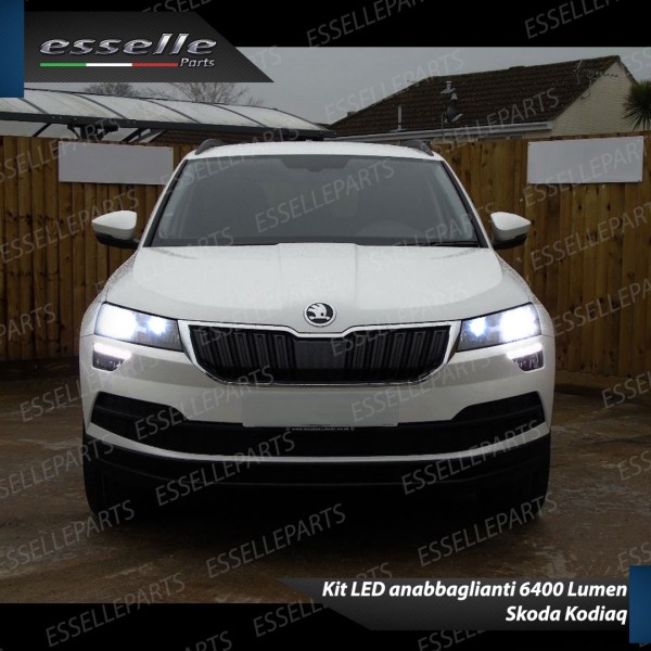 Kit Full LED H7 6400 LUMEN Anabbaglianti SKODA KODIAQ