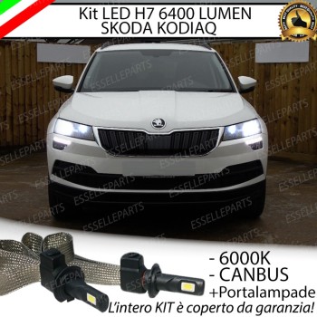 Kit Full LED H7 6400 LUMEN Anabbaglianti SKODA KODIAQ