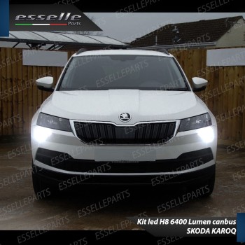 Kit Full LED H8 6400 LUMEN Fendinebbia SKODA KAROQ