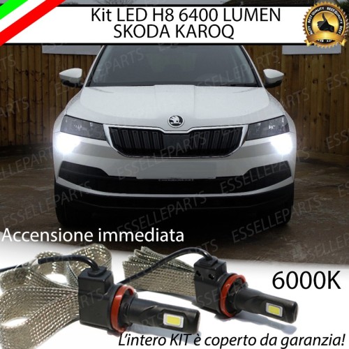Kit Full LED H8 6400 LUMEN Fendinebbia SKODA KAROQ
