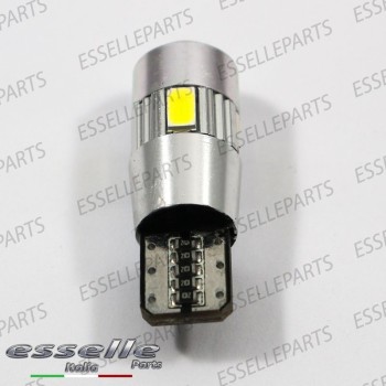 COPPIA LUCI POSIZIONE LED PER YAMAHA FZ1 1000 N T10 W5W CANBUS 6000K NO  ERROR - Creazione Moderna