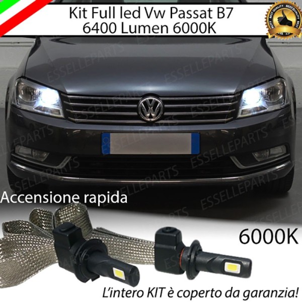 Kit Full LED H7 6400 LUMEN Abbaglianti VW PASSAT B7