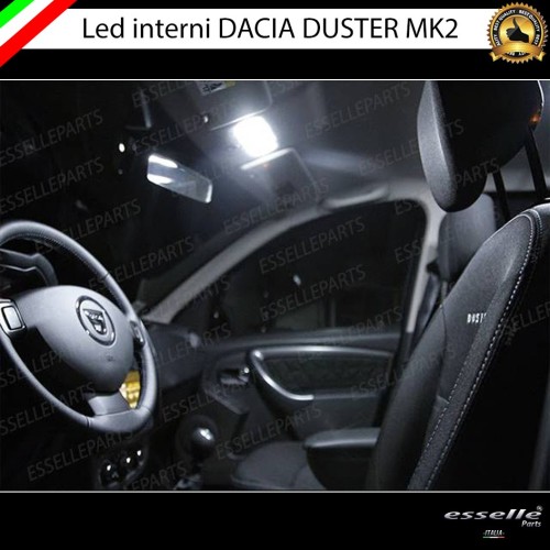 Kit LED interni Completo 6000K bianco Canbus Dacia Duster MK2 Restyling