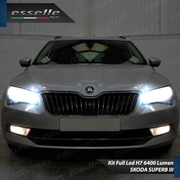 Kit Full LED H7 6400 LUMEN Abbaglianti SKODA SUPERB III