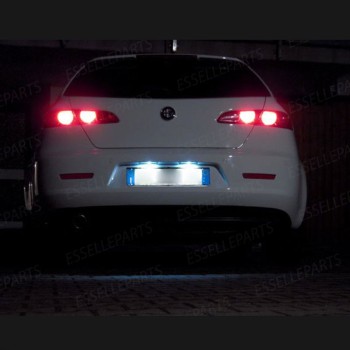 Kit LED interni + Luci targa LED 6000K Bianco Canbus Alfa Romeo 159 Station Wagon