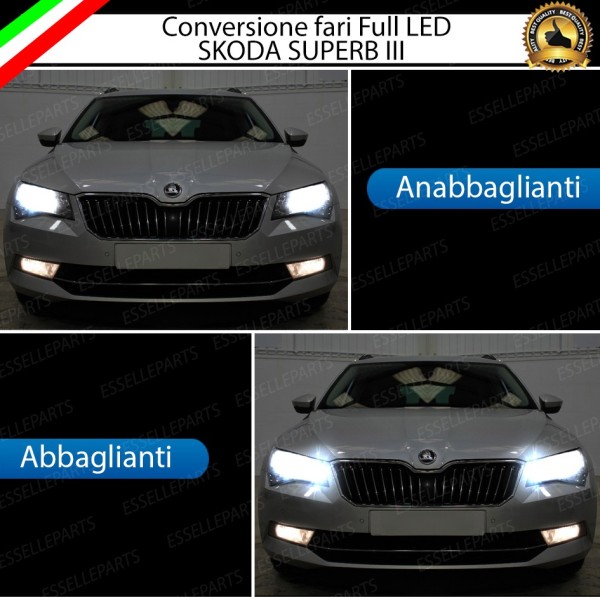 Conversione Fari Full LED SKODA SUPERB III
