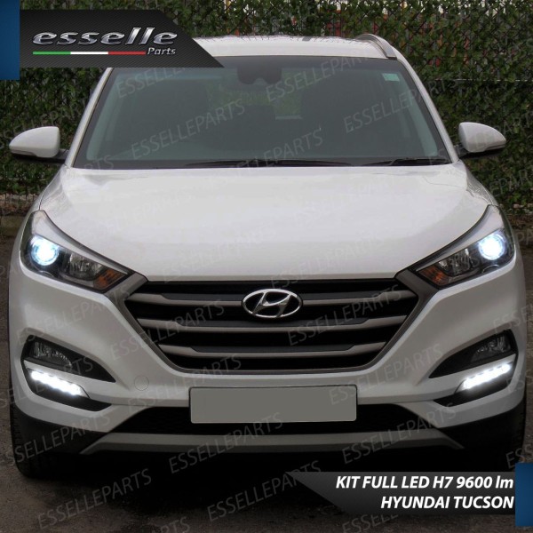 Conversione Fari Full LED 6000K bianco Hyundai Tucson MK3