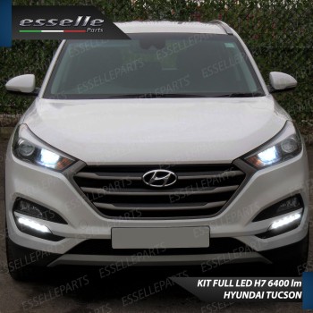 Conversione Fari Full LED 6000K bianco Hyundai Tucson MK3 Conversione Fari Full LED 6000K bianco Hyundai Tucson MK3