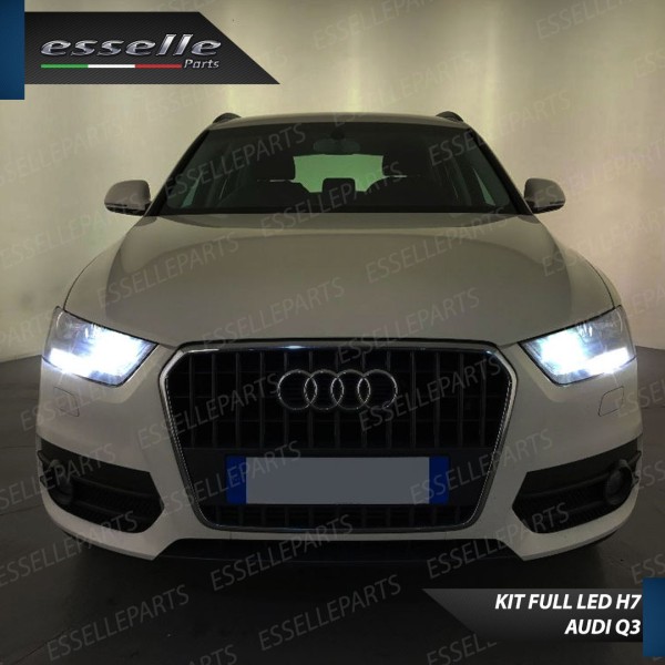 Kit Full LED H7 6400 Lumen 6000K bianco Abbaglianti AUDI Q3