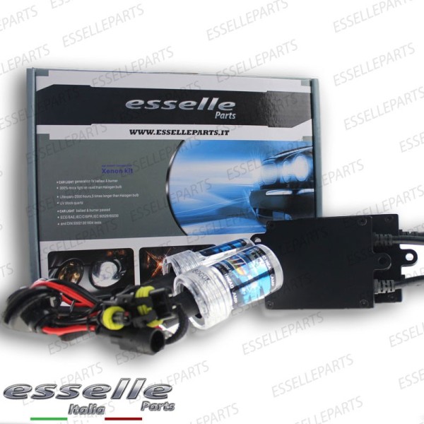 Luci Xenon Slim Centraline Lampade Kit Hid H7 6000K Bianco 35W 55W Auto  Ghiaccio