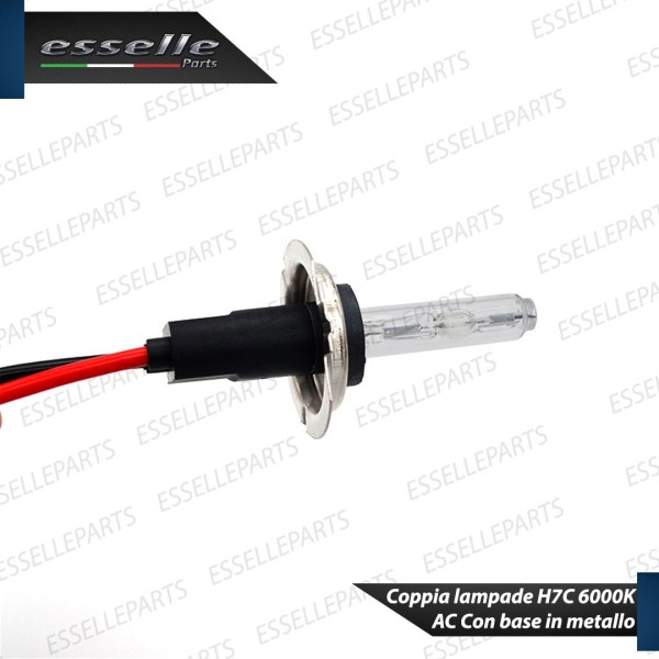 Kit Xenon AC H7C completo 6000K bianco ghiaccio