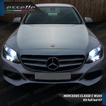 Kit Full LED H7 6400 LUMEN Abbaglianti MERCEDES CLASSE C W205