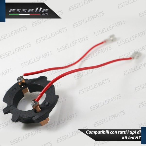 Coppia Adattatori H7 per Montaggio Lampade LED