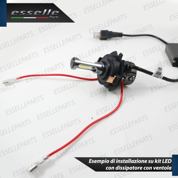 Coppia Adattatori H7 per Montaggio Lampade LED